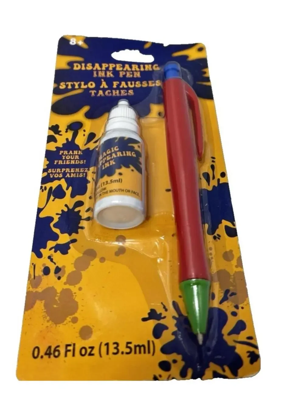 Disappearing Ink Pen Prank Joke Novelty Gag Trick Toy Funny Office School Gift